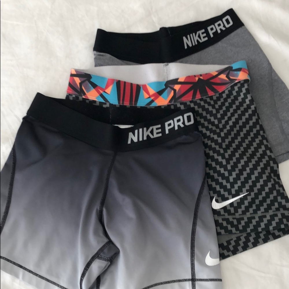 Nike sport shorts (lot of 3)